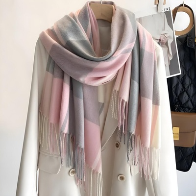 HARAHU Шал me-33769 - Розов kp33769 (me-33769)