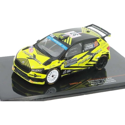 IXO Škoda Fabia Rally 2 37 F. Delecour / S. De Castelli Rallye Monte Carlo 2023 1:43
