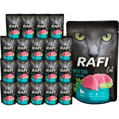 Rafi bezobilný tuňák pro sterilizované kočky 20 x 100 g