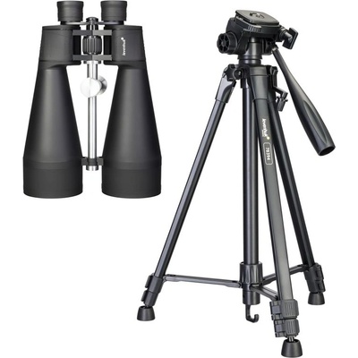 Levenhuk Комплект бинокъл Levenhuk Bruno BASE 20x80 и триножник