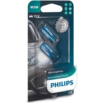 Philips 12V 5W 12961XVPB2 W5W X-tremeVision Pro150 (855)