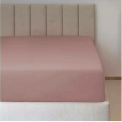 Polášek Jersey prostěradlo starorůžové lycra 90x200x15-18