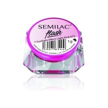 Semilac SemiFlash Sunlight effect orange 674 1 g
