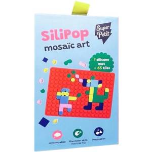 Super Petit Творчески комплект Super Petit - Мозайка Silipop, червена (SILIPOP03)