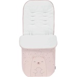 Kikkaboo Чувалче за бебешка количка KikkaBoo Polar - Bear, розово (31108040119)