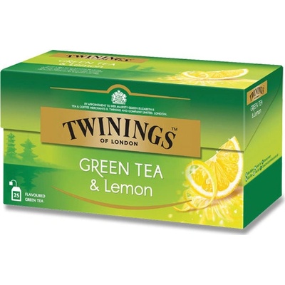Twinings Zelený čaj s citronem 25 ks