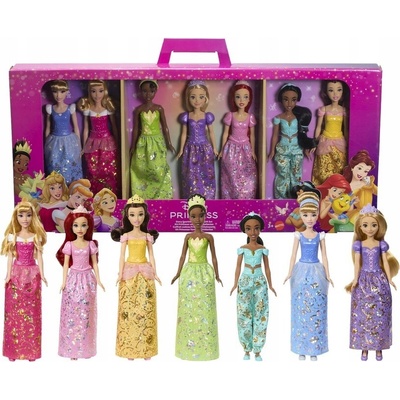 Mattel Princezny Disney 7 ks