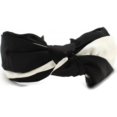 Saténová čelenka s uzlem Barva: béžová