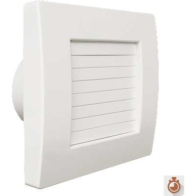 Aerauliqa Qa/ Ø100t - Битов вентилатор с автоматични жалузи и таймер (596)