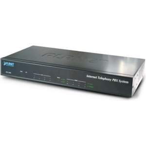 PLANET Телефонна централа Planet IPX-1900, IP PBX 300 users, 2x slots FXS-FXO modules (IPX-1900)