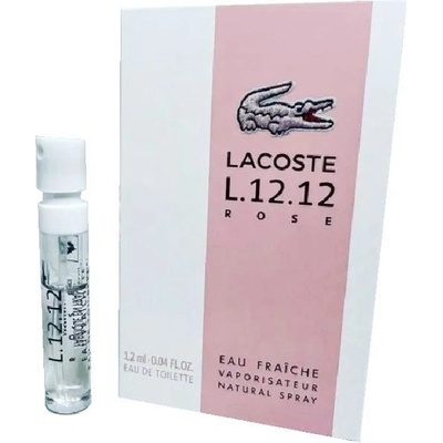 Lacoste Eau de Lacoste L.12.12 Rose Eau Fraiche toaletná voda dámska 1,2 ml vzorka