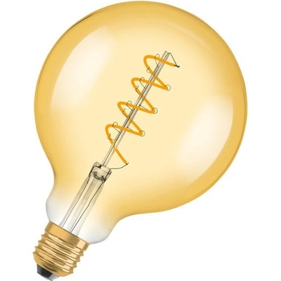 LED крушка Ledvance Vintage 1906 Globe 28 Filament 820 Gold, E27, 4W, 300lm, 2000K (AC32397)