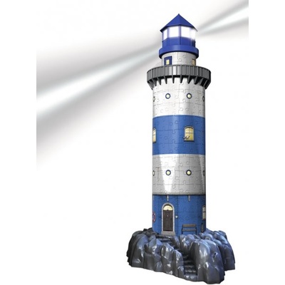 Ravensburger 3D puzzle svítící Maják v príboji 216 ks
