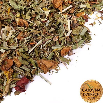 Čajovňa dobrých ľudí Čaj siedmich čakier bylinný s Tulsi z čajovne 50 g