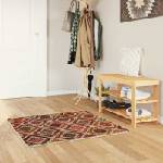 vidaXL Каса за килим MARSA Многоцветен 100 x 100 cm Полиестер и PVC (42023270)