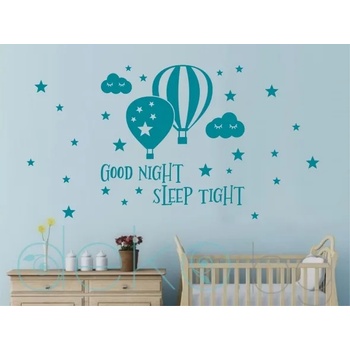 Image 1 of Балони със спящи облачета и звездички (1196)