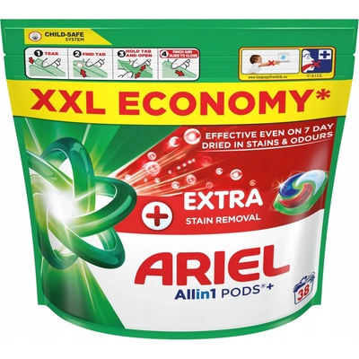 Ariel Extra Clean All in1+Extra kapsule na pranie 38 PD