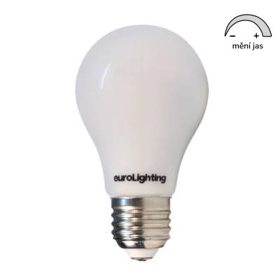 Plnospektrální LED žárovka euroLighting E27 8W 4000K