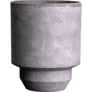 Bergs Potter Саксия Hoff 12 см сива (HOG12P)