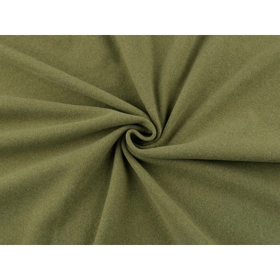 Oděvní soft fleece Varianta: 13(107) (260 g/m²) zelená sv. khaki, Balení: 1 m