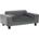 vidaXL Dog sofa 81x43x31 cm grey pleather 170953