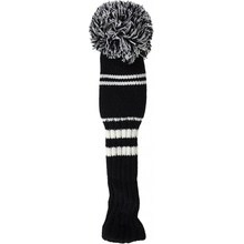 Longridge Pom Pom Headcover Driver Black/White
