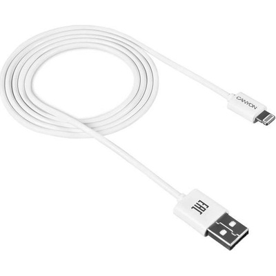 Canyon CFI-1 Lightning/USB bez Apple certifikácie MFi, 1m, bílý