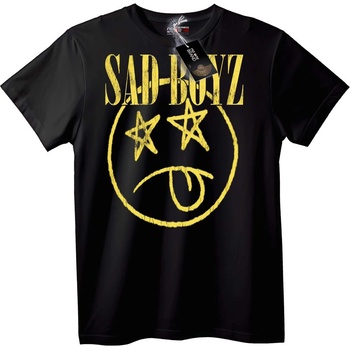 NOONEBRAND Тениска SAD-BOYZ - 2XL, White