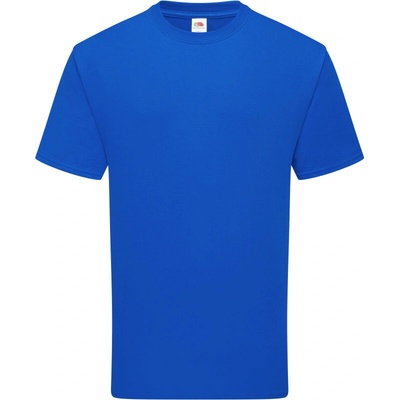 Fruit of the Loom Pure Cotton T krátký rukáv Modrá královská