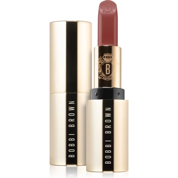 Bobbi Brown Luxe Lipstick луксозно червило с хидратиращ ефект цвят Burnt Rose 3.8 гр