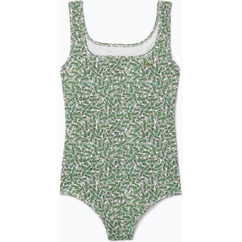 Lacoste Дамски бански Lacoste MF9608 зелен/мукавен