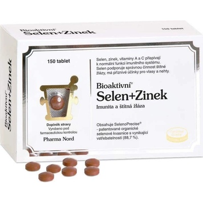 Pharma Nord Bioaktívny Selén + Zinok 150 tabliet