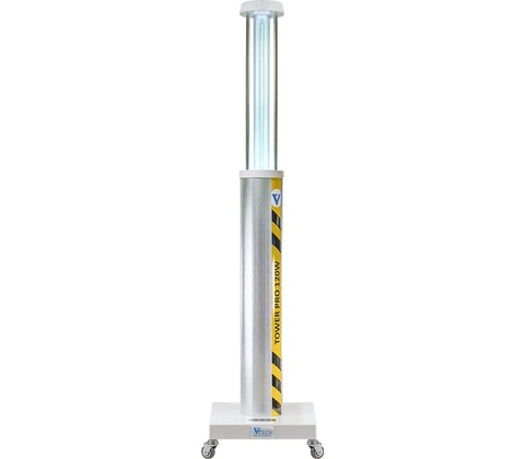 UVtech Mobilní vysouvací germicidní lampa 120 W Tower Pro Ozón NE