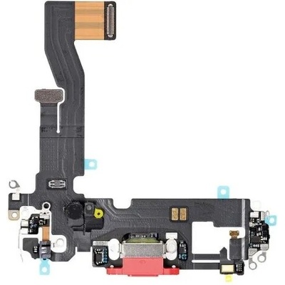 Apple iPhone 12, 12 Pro - Nabíjecí Konektor + Flex Kabel (Red), Red
