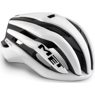 MET Trenta MIPS White Black Matt Glossy 2026 – Sleviste.cz