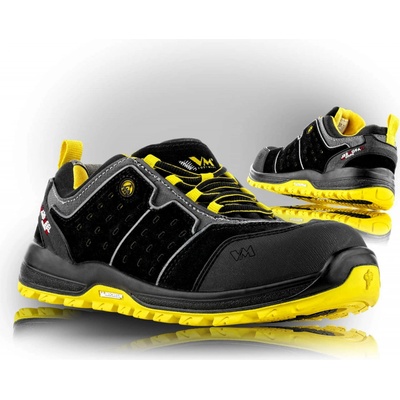 VM Footwear INDIANA S1P ESD obuv Čierna-Žltá