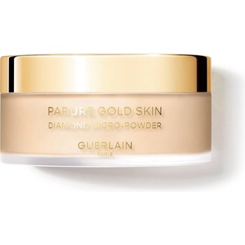 Guerlain Parure Gold Skin Diamond Micro-Powder озаряваща насипна пудра цвят 03 Medium / Moyen 35 гр