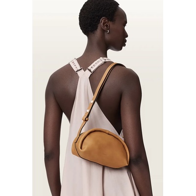 AllSaints чанта crossbody дамска от кожа ROSALIE (W710XD)