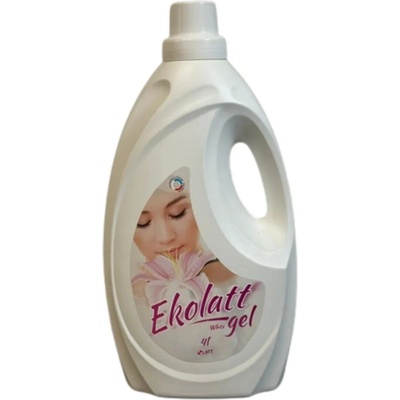 Ekolatt White prací gel na bílé a stálobarevné prádlo 4 l