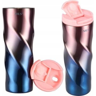 Nils Camp termohrnček 500 ml modrá růžová