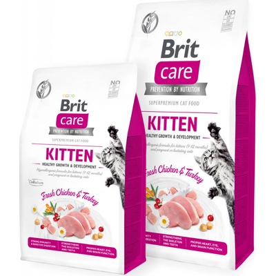 Brit Care Cat GF Kitten Healthy Growth&Development 3 x 7 kg