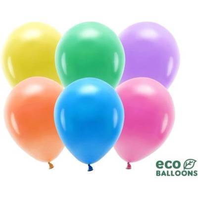 PartyDeco BALÓNKY ECO pastelové mix barev 26cm
