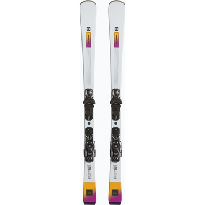 Salomon Дамски ски за спускане Salomon S/Max N°4 XT + M10 GW L8 white/neon turmeric/prune