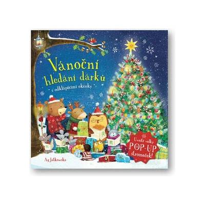 Vánoční hledání dárků s odklápěcími okénky