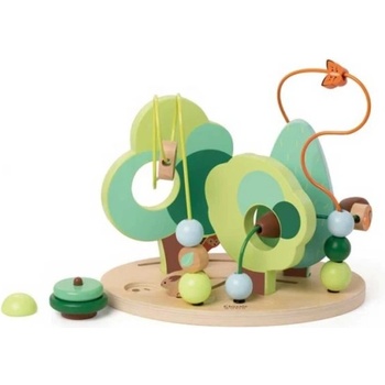 Classic World Дървен костер - лабиринт за деца - Вълшебната гора