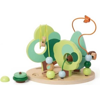 Classic World Дървен костер - лабиринт за деца - Вълшебната гора