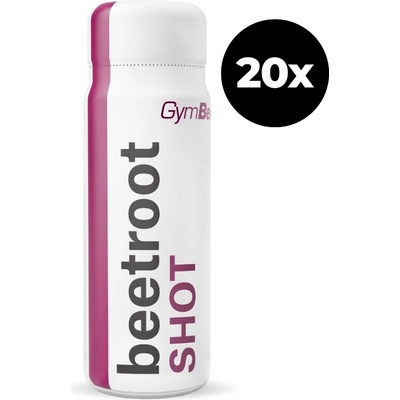 GymBeam Beetroot shot lesní ovoce 20 x 60 ml