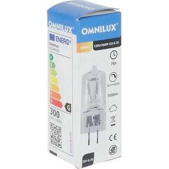 Omnilux 120V 300W G 6,35