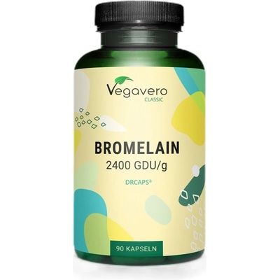 Vegavero Bromelain 2400 GDU/g [90 капсули]