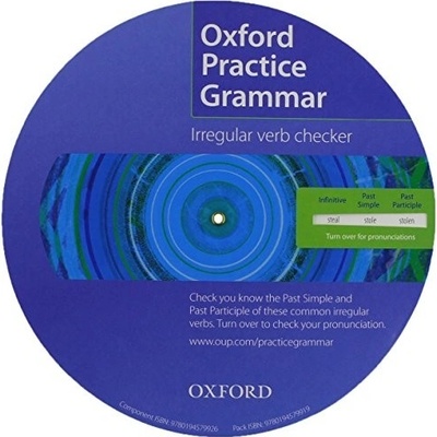 Oxford Practice Grammar Irregular Verb Spinner / Wheel Pack of 25